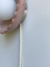 Load image into Gallery viewer, aura wall sconce with cord - preorder - rose