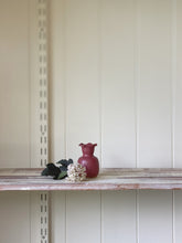 Load image into Gallery viewer, ruffle bud vase 662 - one of a kind - wild berry