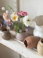 Load image into Gallery viewer, ruffle bud vase 692 - one of a kind - moss