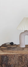 Load image into Gallery viewer, Bespoke Lamp 81 - rose - linen or rattan shade