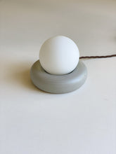 Load image into Gallery viewer, Bespoke Hoop Globe Lamp - sea blue