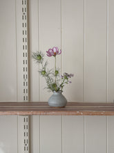 Load image into Gallery viewer, ruffle bud vase 666 - one of a kind - sea blue