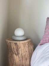 Load image into Gallery viewer, Bespoke Hoop Globe Lamp - sea blue