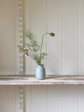 Load image into Gallery viewer, ruffle bud vase 650 - one of a kind - sea blue