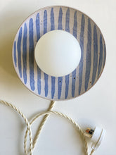 Load image into Gallery viewer, aura stripe wall sconce with cord - 1 in stock