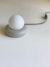 Load image into Gallery viewer, Bespoke Hoop Globe Lamp - sea blue