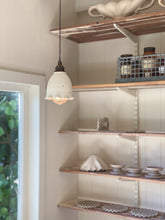 Load image into Gallery viewer, bespoke bell pendant - white preorder