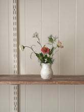 Load image into Gallery viewer, ruffle bud vase 676 - one of a kind - white