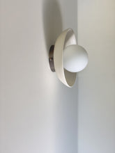 Load image into Gallery viewer, aura wall sconce - white preorder