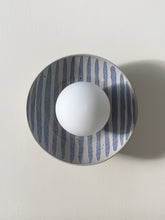 Load image into Gallery viewer, aura stripe wall sconce - cloud preorder