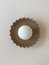 Load image into Gallery viewer, aura scallop wall sconce - moss preorder