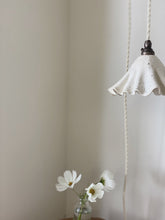 Load image into Gallery viewer, bespoke drape pendant small - white preorder
