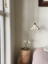 Load image into Gallery viewer, bespoke drape pendant small - white preorder