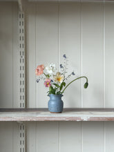 Load image into Gallery viewer, ruffle bud vase 687 - one of a kind - sky
