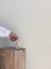 Load image into Gallery viewer, handbuilt sculptural knot 2 - toi toi raw
