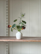 Load image into Gallery viewer, ruffle bud vase 683 - one of a kind - white

