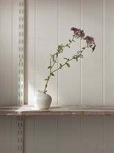 Load image into Gallery viewer, ruffle bud vase 618 - one of a kind - white
