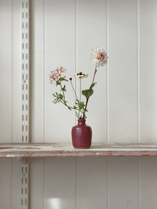 bud vase 613 - one of a kind - wild berry