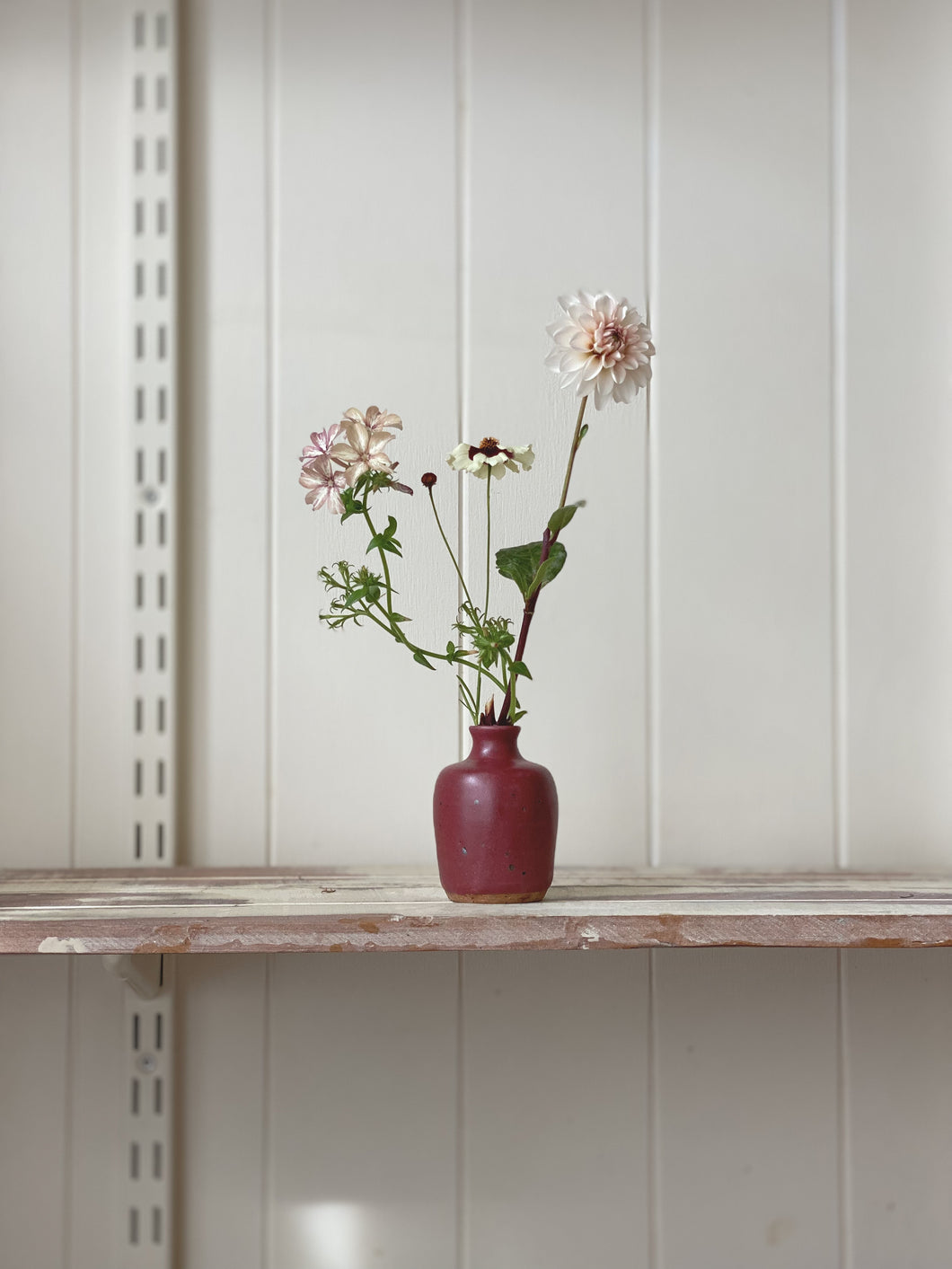 bud vase 613 - one of a kind - wild berry