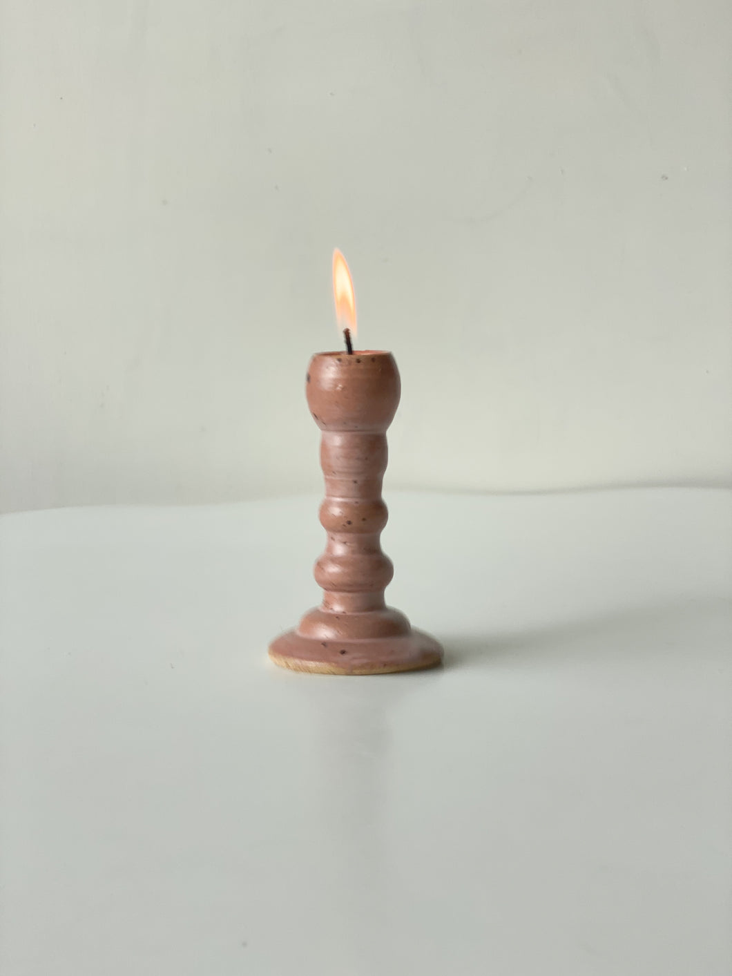 one of a kind candlestick 40 - rose
