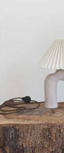 Bespoke Lamp 81 -  rose -  linen or rattan shade