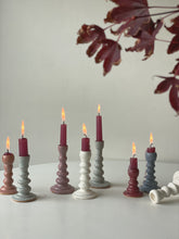 Load image into Gallery viewer, one of a kind candlestick 38 - grape
