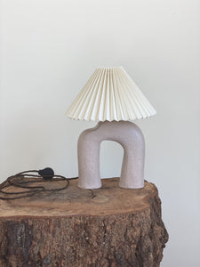 Bespoke Lamp 81 -  rose -  linen or rattan shade