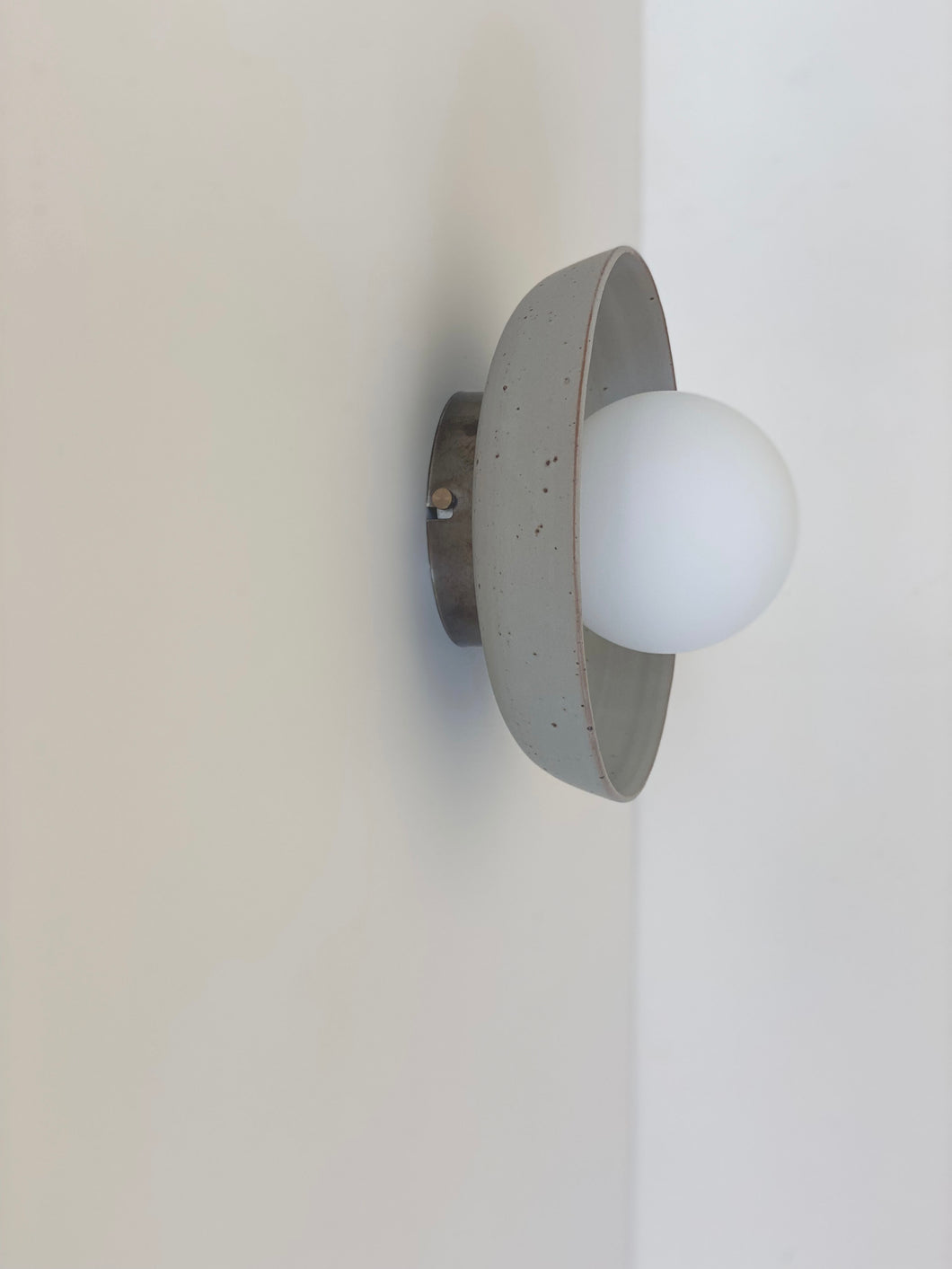 aura wall sconce - sea blue preorder