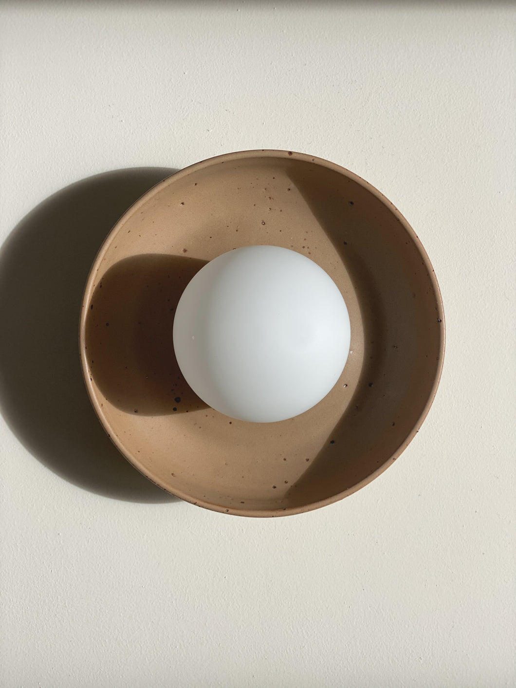 aura wall sconce - walnut preorder - 1 in stock