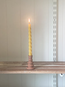 one of a kind candlestick 8  - terra raw