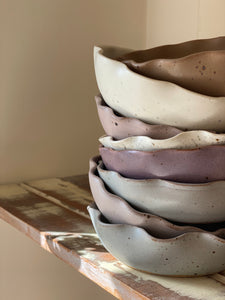 Mini bowl - grape ruffle