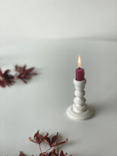 Load image into Gallery viewer, one of a kind candlestick 34 - white
