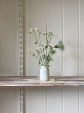 Load image into Gallery viewer, ruffle bud vase 645 - one of a kind - white
