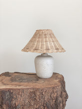 Load image into Gallery viewer, bespoke Lamp 80- toi toi -  linen or rattan shade
