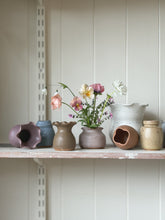 Load image into Gallery viewer, ruffle bud vase 692 - one of a kind - moss
