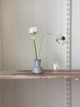 Load image into Gallery viewer, bud vase 577 - one of a kind - indigo stripe
