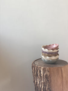 Mini bowl - grape ruffle