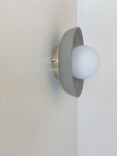 Load image into Gallery viewer, aura wall sconce - sea blue preorder
