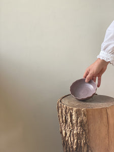 Mini bowl - grape ruffle