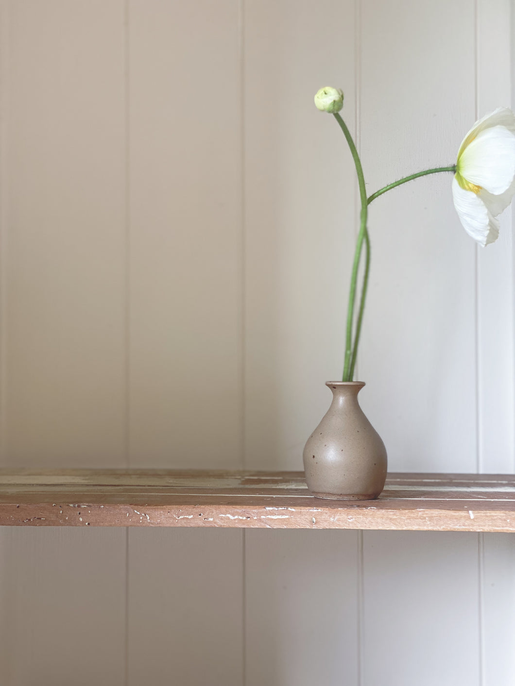 bud vase 490 - one of a kind - walnut