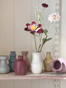 bud vase 616 - one of a kind - white