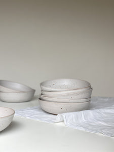 Second set of 4 pasta bowls - everyday range - cloud