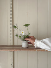 Load image into Gallery viewer, ruffle bud vase 672 - one of a kind - cloud
