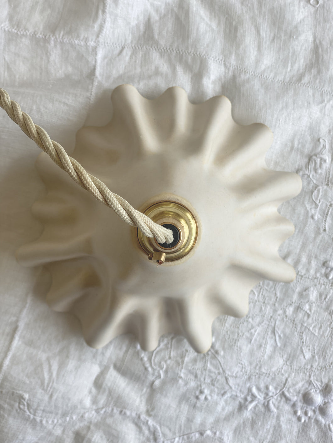 Special order for Kate - bespoke drape pendant light 12 - toi toi