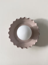 Load image into Gallery viewer, aura scallop wall sconce - rose preorder
