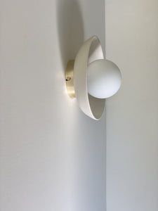 aura wall sconce - white preorder