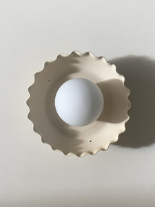 aura scallop wall sconce - toi toi preorder