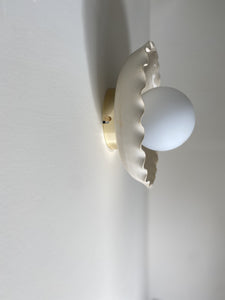 aura scallop wall sconce - toi toi preorder