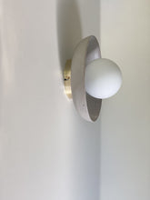 Load image into Gallery viewer, aura wall sconce - cloud preorder
