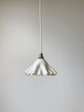 Load image into Gallery viewer, bespoke drape pendant small - white preorder
